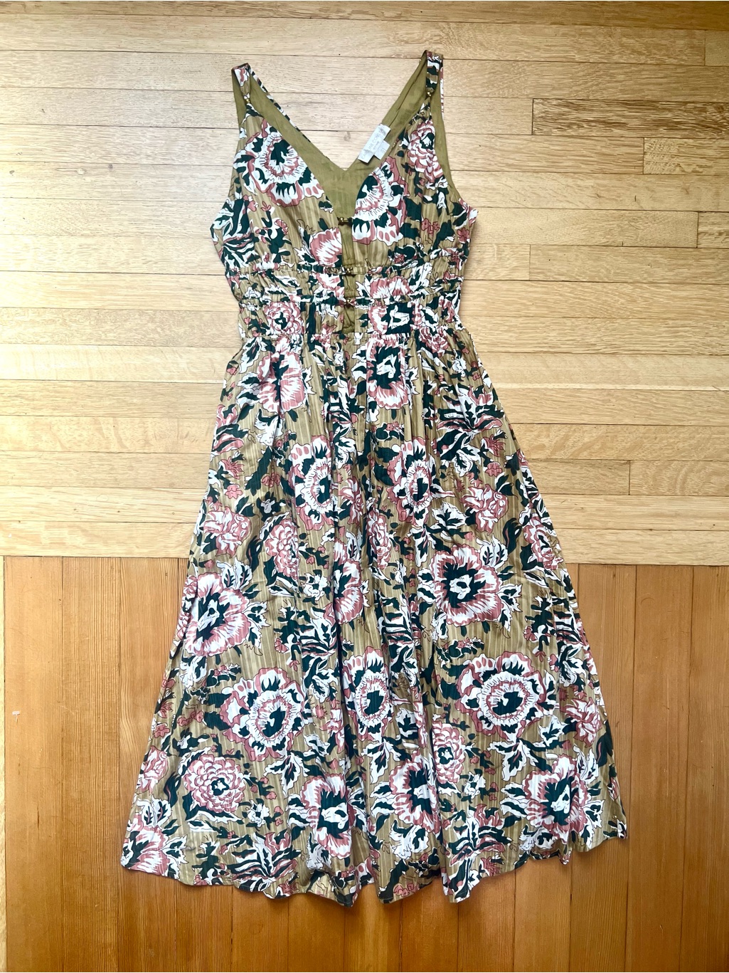 Caroline Constas Floral Maxi Dress S — image 3 of 7